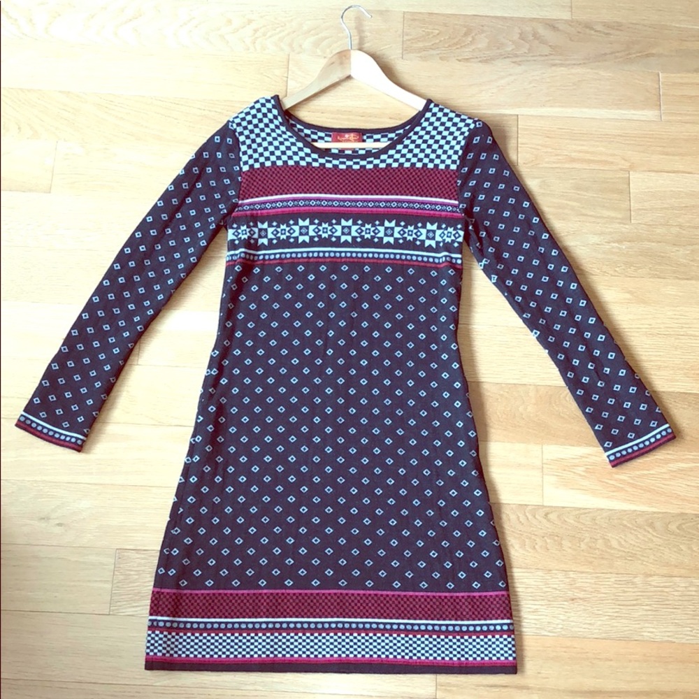 Krimson Klover Long-sleeve sweater dress